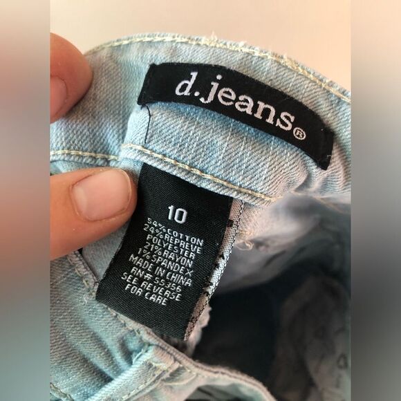 d. jeans Light Blue Women's Jeans - Size US10 - Picture 6 of 6
